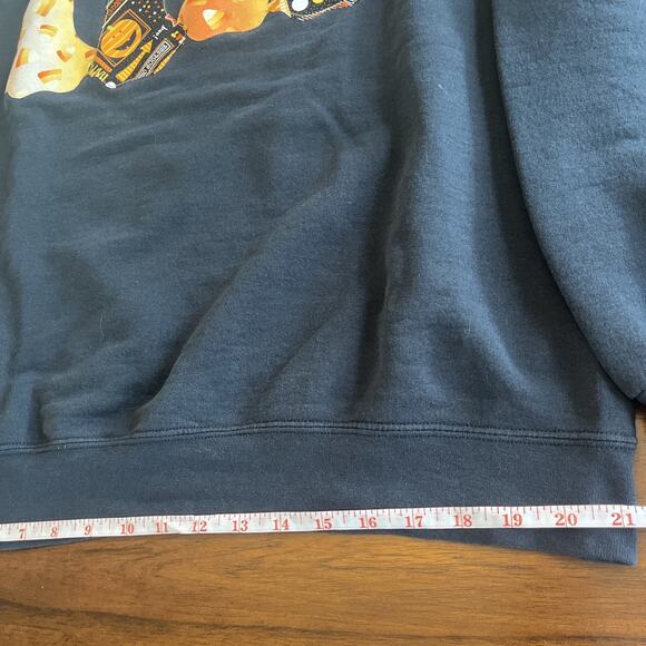 UPCYCLED Halloween Ghost Crewneck Sweatshirt FOTL Brand Fallcore Whimsy Fairy - Picture 5 of 7